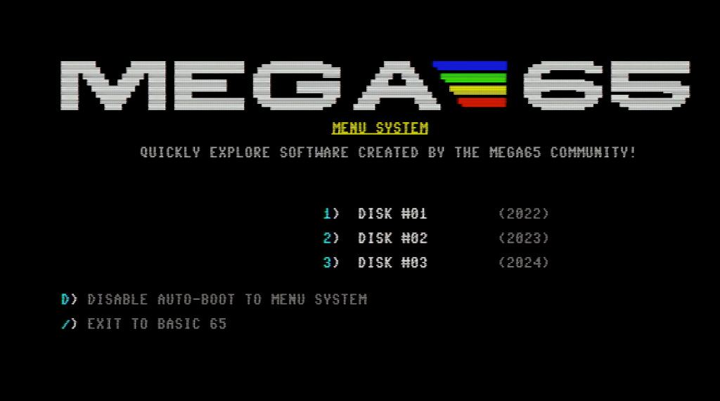 mega65 demo